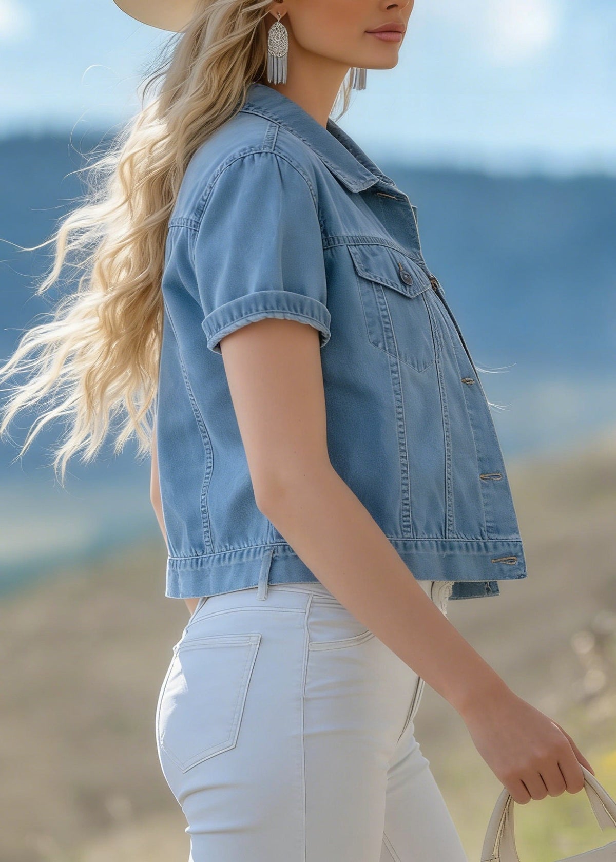 Well Tailored Jacket with a Graceful Silhouette