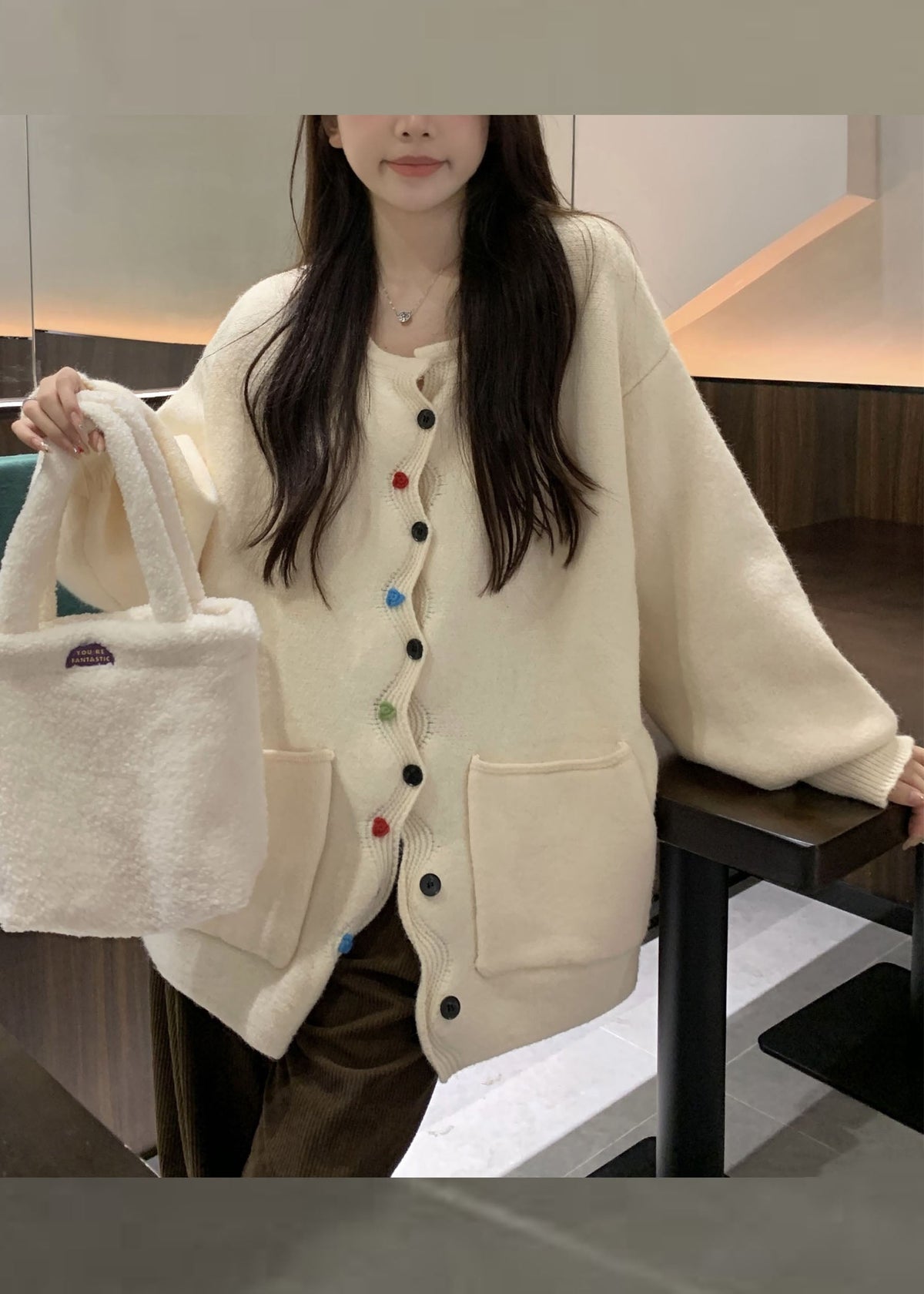 Vintage Inspired Sweater with a Contemporary Edge