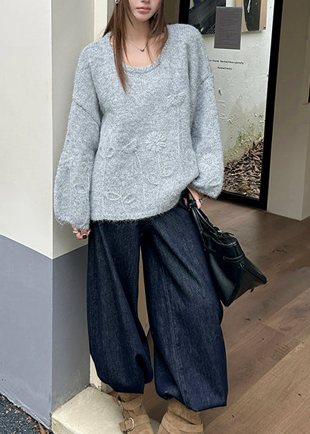A Vintage Style Sweater with Delicate Timeless Details