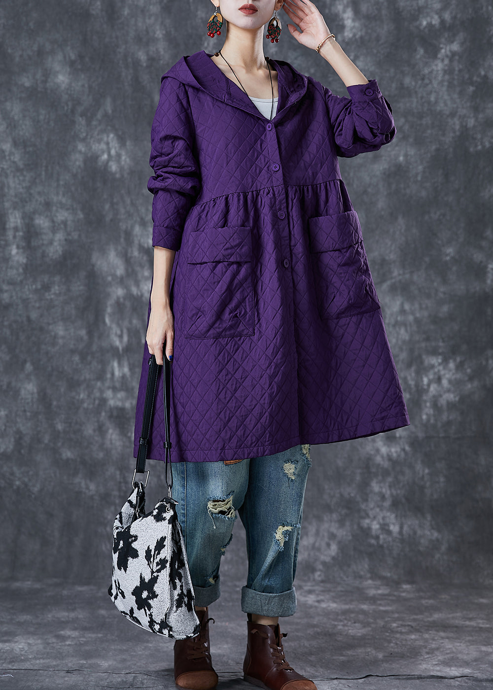 A Vintage Style Coat with Delicate Timeless Details