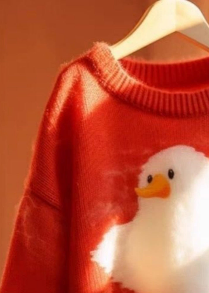 Classic Vintage Sweater with a Flattering Fit