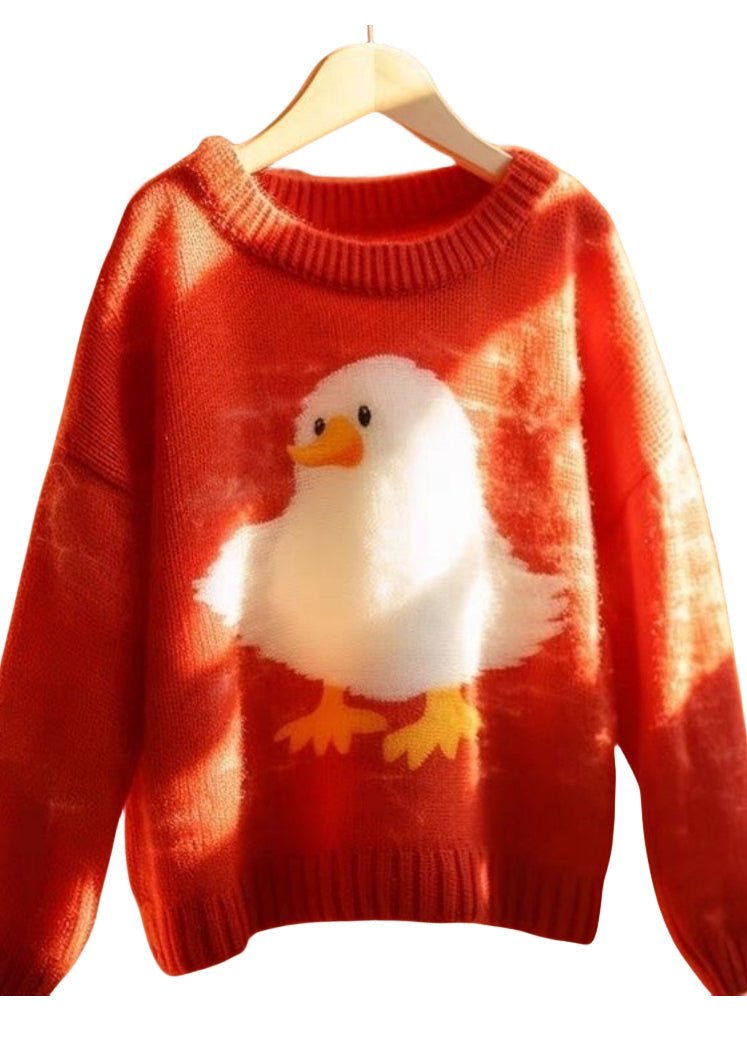 Classic Vintage Sweater with a Flattering Fit